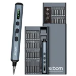 Parafusadeira elétrica de precisão EXBOM 68 em 1 recarregável